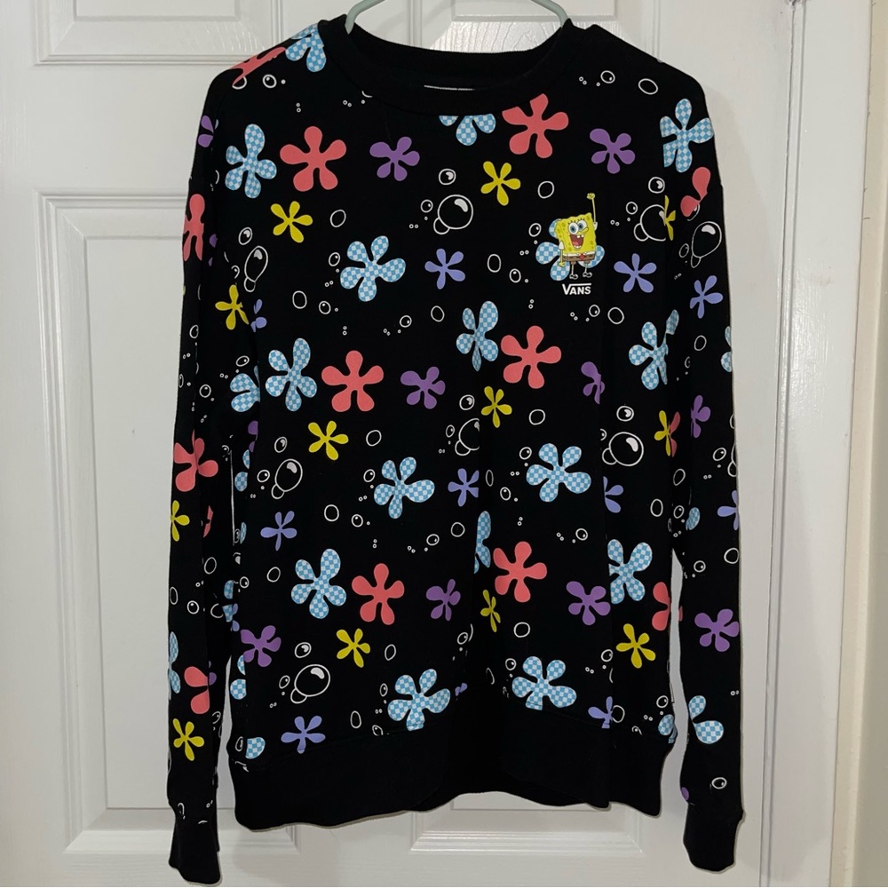 Vans SpongeBob sweatshirt sz M